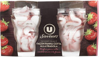 Coupes glacées verre Panna Cotta - 2 x 90g