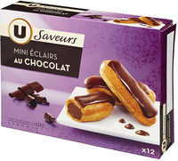 Mini éclairs au chocolat