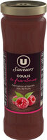 Coulis de framboises pot de 220g