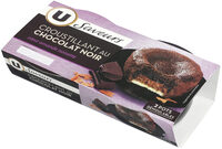 Croustillant au chocolat noir et coeur amandes noisettes, 2x80g