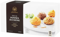 Trio pommes de terre duchesse