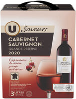 Vin rouge IGP Pays d'Oc Cabernet Sauvignon grande réserve - Fontaine àvin 3L