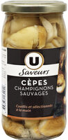 Cèpes champignons sauvages - Bocal de 185g net égoutté