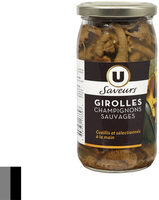 Girolles champignons sauvages - Bocal de 185g net égoutté