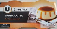 Panna Cotta au caramel - 2x120g + 1 offert