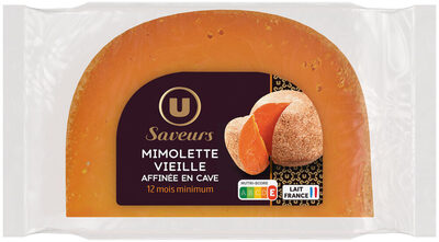 Mimolette vieille au lait pasteurisé 29% de MG, 200g