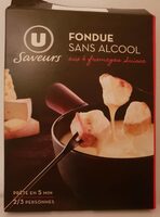 Préparation pour fondue 4 fromages Suisse sans alcool 16% de MG
