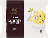 Écrasé de pommes de terre à la truffe noire (1% aromatisée) Saveurs