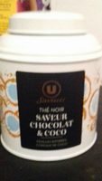 Thé noir coco cacao