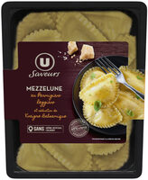 Mezzelune au parmigiano reggiano et réduction de vinaigre balsamique250g
