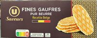 Fines gaufres pur beurre