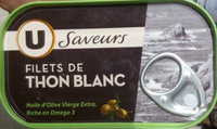 Files de thon blanc à l'huile d'olive