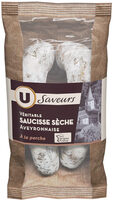 Véritable Saucisse sèche Aveyronnaise à la perche - 320g