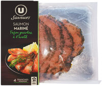 Saumon mariné façon gravlax à l'aneth 120g