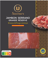 Jambon Serrano grande réserve 18 mois d'affinage minimum - 80g