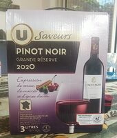 Saveurs Pinot Noir IGP rouge Pays d'OC fontaine à vin 3L