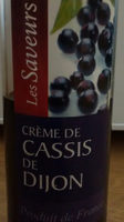 Crème de cassis de dijon
