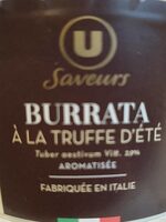 Burrata à la truffe d'été aromatisée 21%mg, 125g