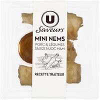 Mini nems au porc
