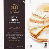 Pain surprise aux céréales surgelé , x50 - 950g