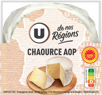 Chaource AOP au lait thermisé 22% de MG, 250g