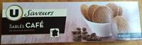 Sablés pur beurre au café