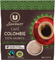 Café dosettes Colombie 100% arabica N°3 - x18