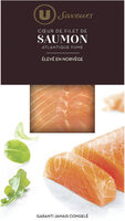 Coeur de filet de saumon fumé d'Atlantique, 150g