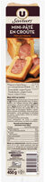 Mini paté en croûte pâte pur beurre , 450g