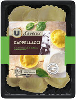 Cappellacci ricotta lait de bufflonne épinards 250g