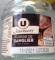 Terrine de sanglier