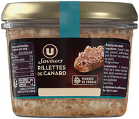 Rillettes de canard 180g