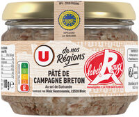 Pâté de campagne breton au sel de Guérande IGP LR 180g