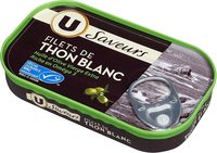 Filets thon blc à l'huile olive vierge extra