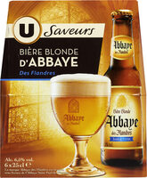 Bière blonde d'Abbaye Höellingem 6,5°, 6x25cl