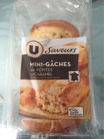 Mini Gâches aux Pépites au Caramel