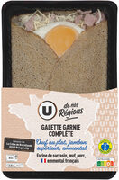 Galette garnie complète, 195g