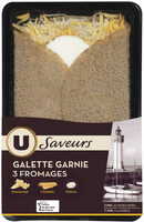 Galette garnie 3 fromages 195g