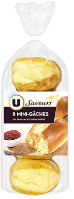 Mini gâche pur beurre à la crème fraîche x8, 360g