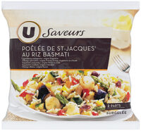 Plat cuisiné Poêlée de St Jacques au riz basmati 600g