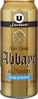 Bière blonde Abbaye Höellingem 6,5°, 50cl