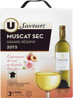 Saveurs Pays d'OC IGP blanc Muscat sec fontaine à vin 3L