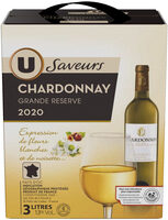 Pays d'Oc IGP Chardonnay blanc grande réserve fontaine à vin 3 litres
