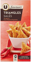 Triangles au piment d'Espelette