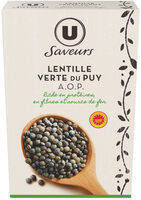Lentilles vertes du Puy , Paquet 500g