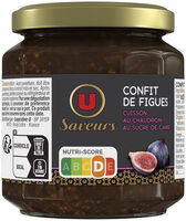 Confit de figues bocal en verre de 115g