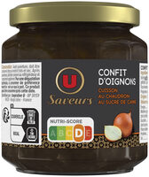 Confit d'Oignons cuisson au chaudron au sucre canne