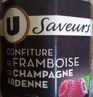 Confiture de framboises de Champagne Ardenne