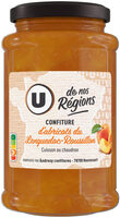 Confiture d'abricots récoltés dans le Languedoc-Roussillon ,pot de 315g