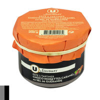 Pate tartiner chocolat/noisette/caramel au sel Guérande